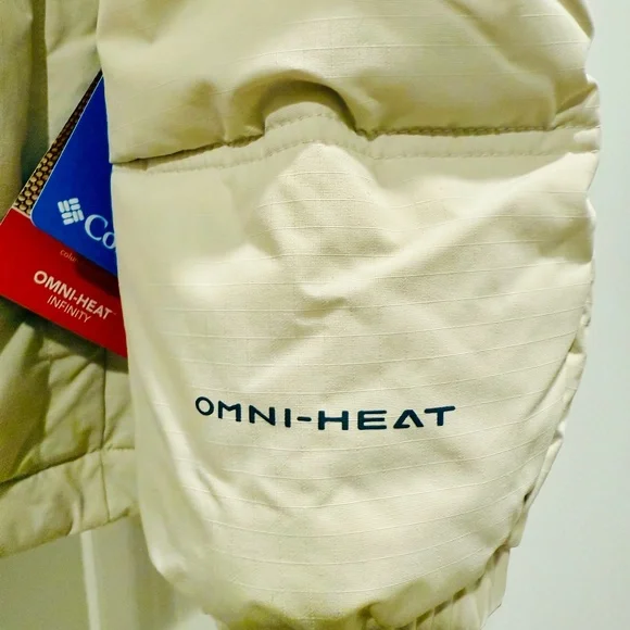 Brand new w tags! Columbia Beige Landroamer Puffer Jacket-titanium. Mens-L. - Picture 3 of 16
